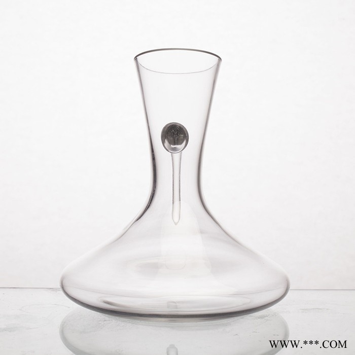 无铅水晶醒酒器 斜口醒酒器 7字把醒酒壶玻璃酒具红酒醒酒器批发图4