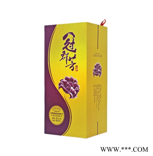 厂家销售 红酒白酒盒纸盒包装支持定做纸盒酒盒批发 酒盒包装图3
