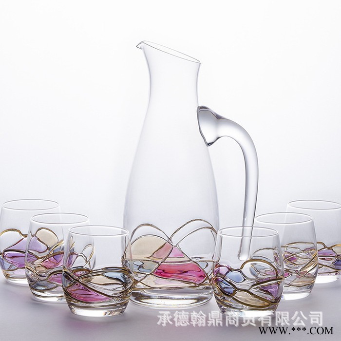 翰鼎 厂家定制 红酒杯套装高脚杯葡萄酒杯 无铅水晶水杯定制 水杯批发 规格齐全图2