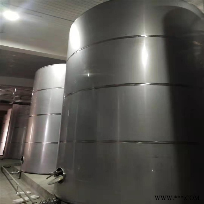 家用1吨储酒罐 3吨不锈钢酒罐 饮料白酒储存罐 扬茬机现货图5