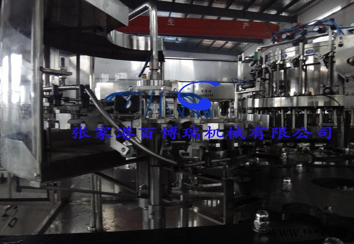 全自动三合一啤酒灌装机械(BBR-733)图2