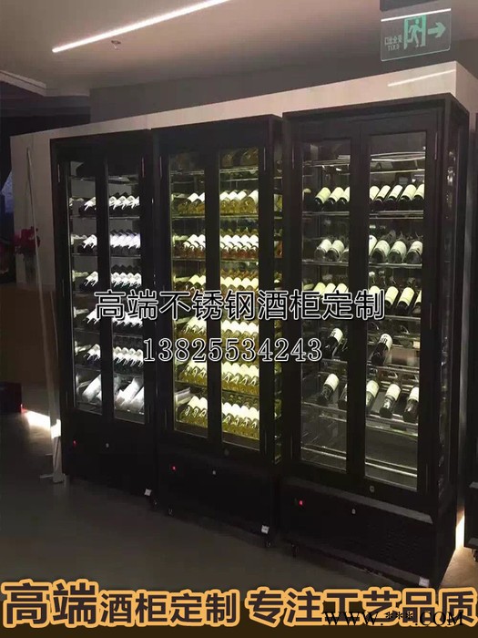 佛山市宾士来不锈钢酒柜酒架 不锈钢酒架酒柜  不锈钢酒柜 酒架加工 恒温不锈钢红酒柜 不锈钢酒柜定制图7