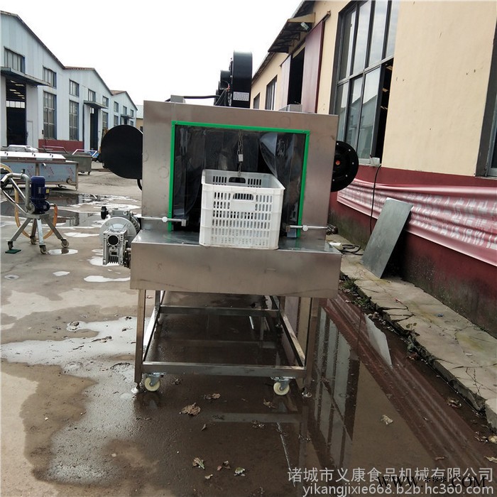 义康牌XKJ-4000啤酒筐洗筐机 高压喷淋洗筐机 鸡笼鸭笼清洗机图3