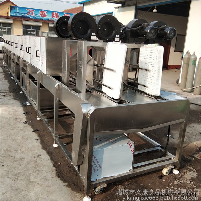 义康牌XKJ-4000型 海产筐洗筐机 四面喷淋无死角洗筐机 连续式啤酒筐清洗机图5