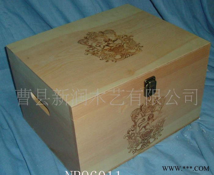 定制仿古红酒盒  红酒包装礼品盒 木制红酒礼盒 仿古红酒木图2