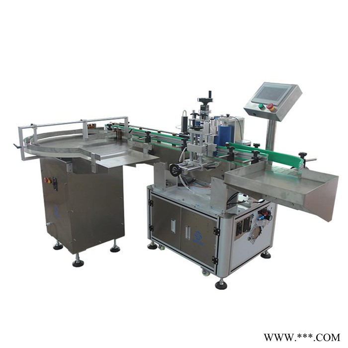 海思HS-T302 全自动定位圆瓶贴标机 红酒饮料矿泉水易拉罐贴不干胶标签机 高速定位贴标机 东莞源头厂家图5