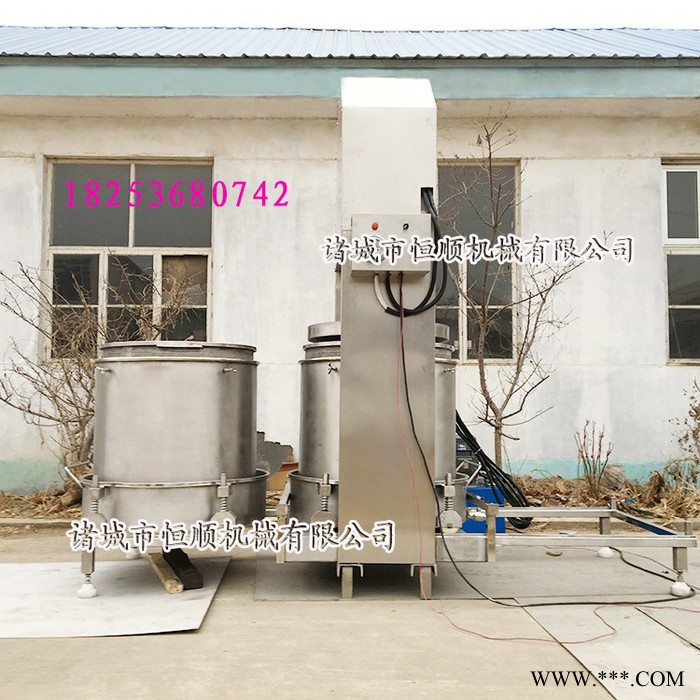 **冰葡萄、冰葡萄红酒果渣脱水压榨机 苹果果泥果酱萃取汁液压榨机图7