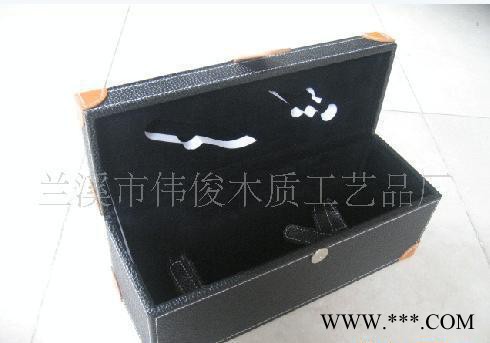 流行红酒箱 单只红酒箱 PVC红酒箱 皮质礼品盒 红酒箱图2