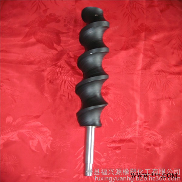 河北福兴源橡塑**定制尼龙螺旋推瓶器 啤酒灌装机螺旋推瓶器 进瓶分瓶螺旋 高分子输送螺杆 进瓶绞龙图2
