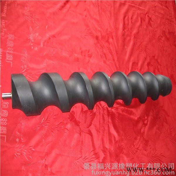 河北福兴源橡塑**定制尼龙螺旋推瓶器 啤酒灌装机螺旋推瓶器 进瓶分瓶螺旋 高分子输送螺杆 进瓶绞龙图8