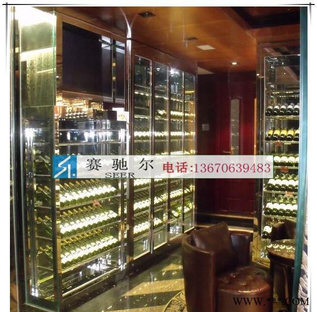 酒吧不锈钢红酒酒架 不锈钢红酒展示酒架 不锈钢红酒酒架价格