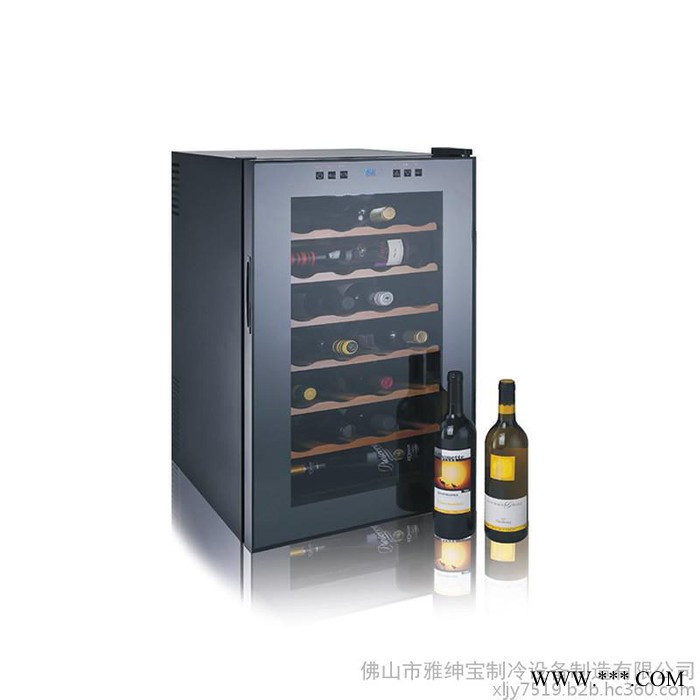 半导体酒柜 批发红酒柜 恒温酒柜  红酒冷藏柜 /雅绅宝红酒柜 BCW-70（28瓶）图1