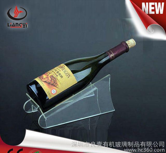 亚克力红酒酒架,亚克力酒架,红酒酒架,亚克力红酒架,露营红酒架,图2