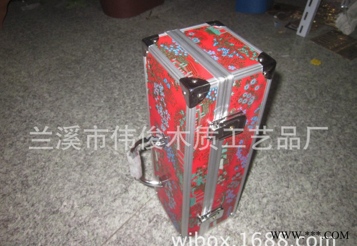 铝合金红酒包装盒 铝制红酒盒 红酒盒图3