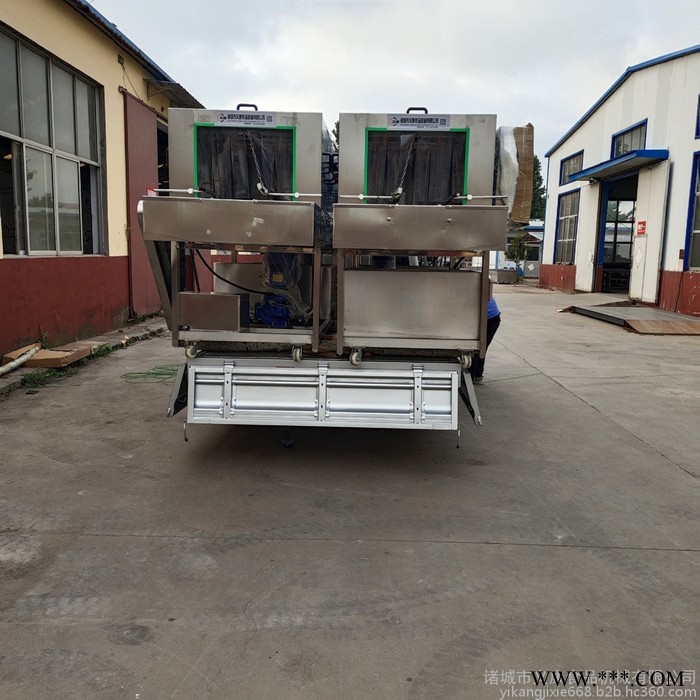 义康牌XKJ-6000型 啤酒箱清洗机  热碱水去污洗筐机  饮料筐清洗机  吸塑盒清洗机图5