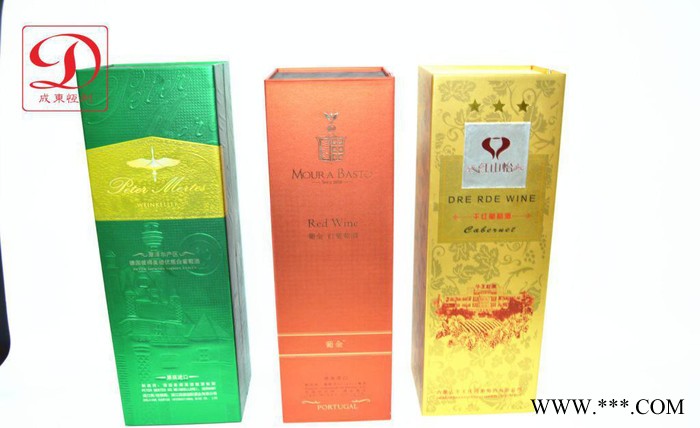 多规格时尚酒盒包装盒 红酒木盒红酒盒 单支红酒木盒图2