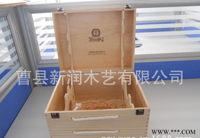 木质红酒箱，松木红酒箱，木红酒箱，红酒箱图2