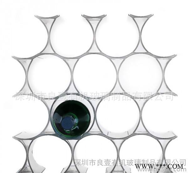 红酒置物架,成列架,干红红酒成列架,干红架,亚克力红酒置物架/干簺图3