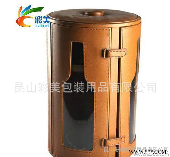 定制 提手红酒盒 红酒箱图2