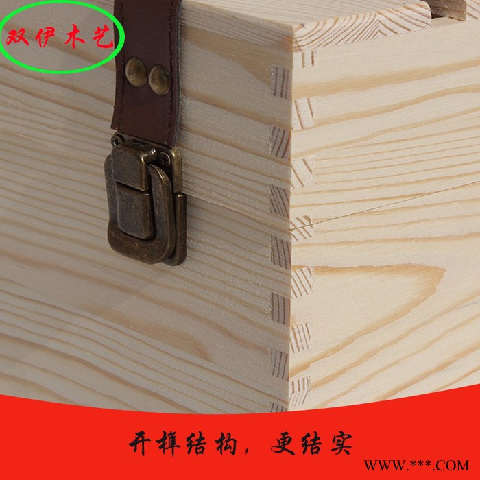 **九只装皮带打条红酒盒 红酒木盒图2