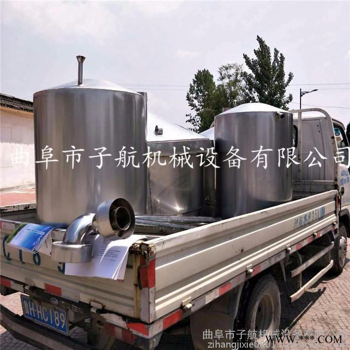 子航白酒酿酒设备 酒厂蒸馏设备 烧酒锅 冷凝器 大小尺寸批发定制图3
