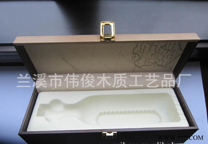 单只红酒礼品皮盒/红酒盒图2