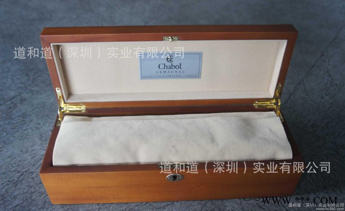 深圳原木烤漆 酒类包装 贴铝牌木质红白酒盒图2