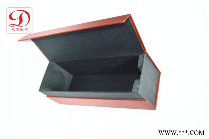 现货棕色双支红酒盒 红酒礼盒 纸质皮质单只礼品酒盒