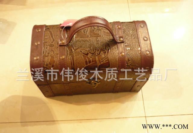 仿古红酒箱图2