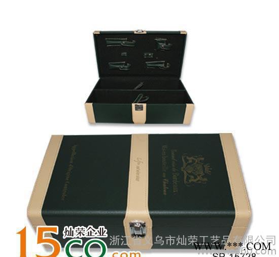 皮制酒盒,红酒盒，红酒包装图2
