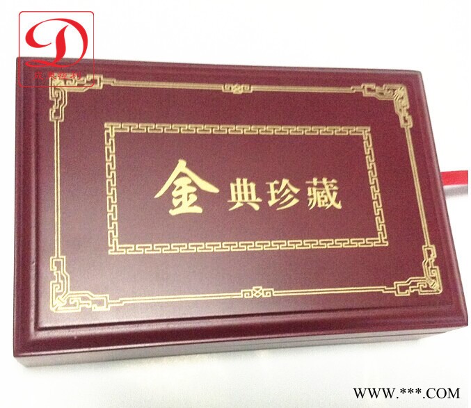 直销红色PU皮革 红酒盒子外贸出口红酒包装盒工 商家主营图2