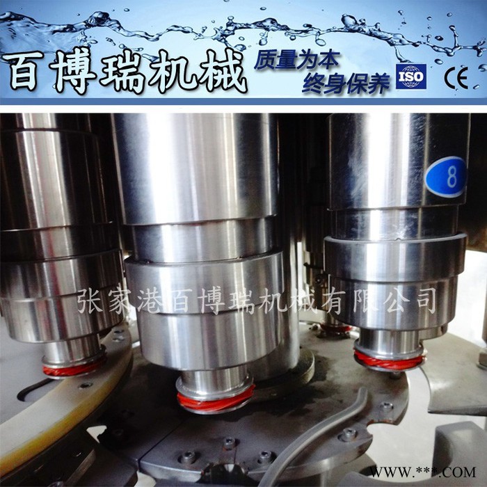 百博瑞专业冲洗灌装封口自动生产流水线含气饮料啤酒BBR-170430图6