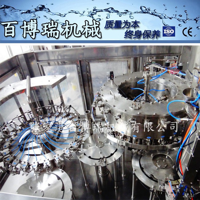 百博瑞专业冲洗灌装封口自动生产流水线含气饮料啤酒BBR-170430图5