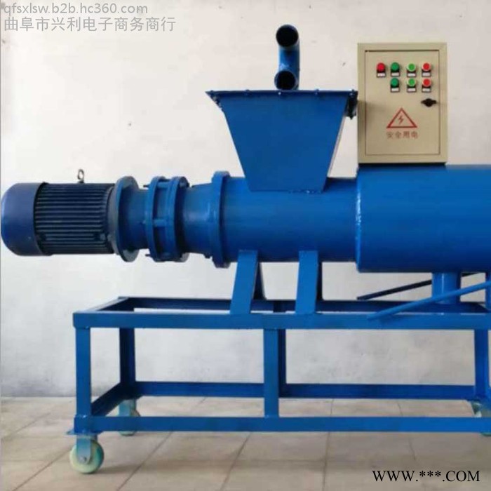 斜筛网固液分离机大功率 粪便固液分离机处理啤酒糟xy1图3