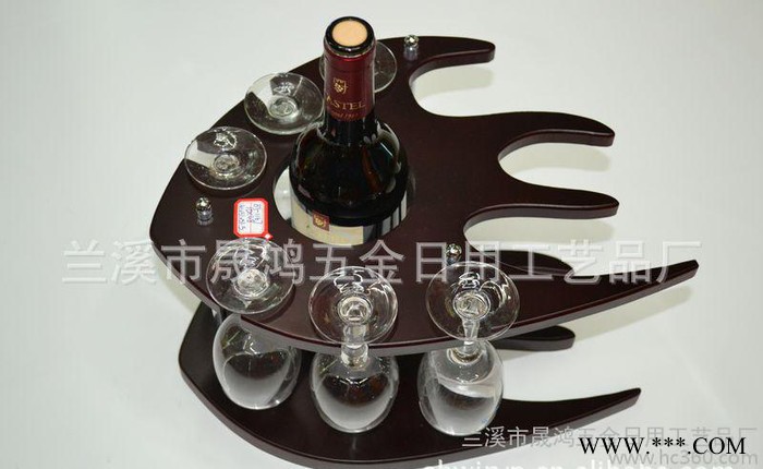鱼型红酒架 木制红酒架 红酒酒架 外贸家居礼品 商务馈赠 SD-1167图2