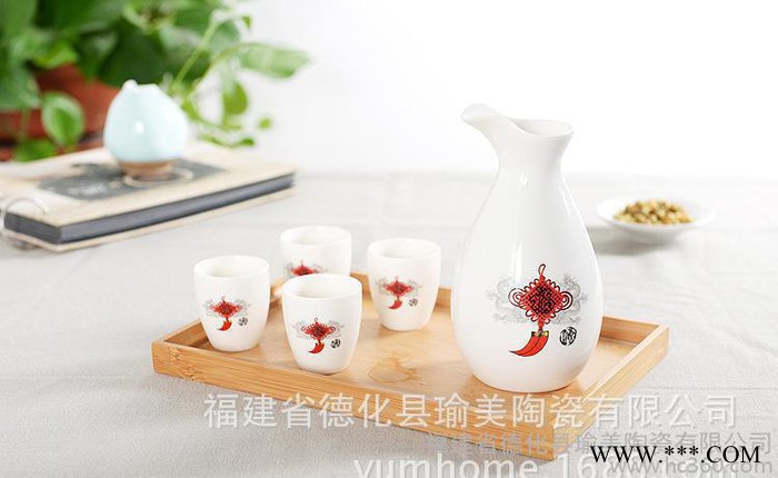 陶瓷酒壶,酒杯套装,大酒盅,酒杯套装 陶瓷酒壶 白酒杯烈酒杯 大酒图3