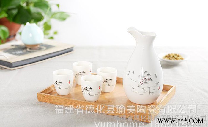 陶瓷酒壶,酒杯套装,大酒盅,酒杯套装 陶瓷酒壶 白酒杯烈酒杯 大酒图2