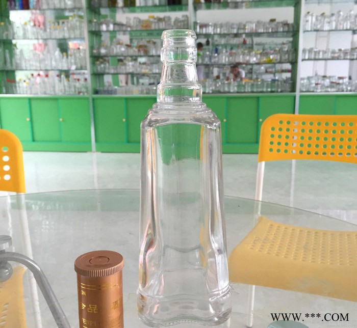 玻璃瓶生产销售各款 **玻璃白酒瓶 500ml 量大从优图3