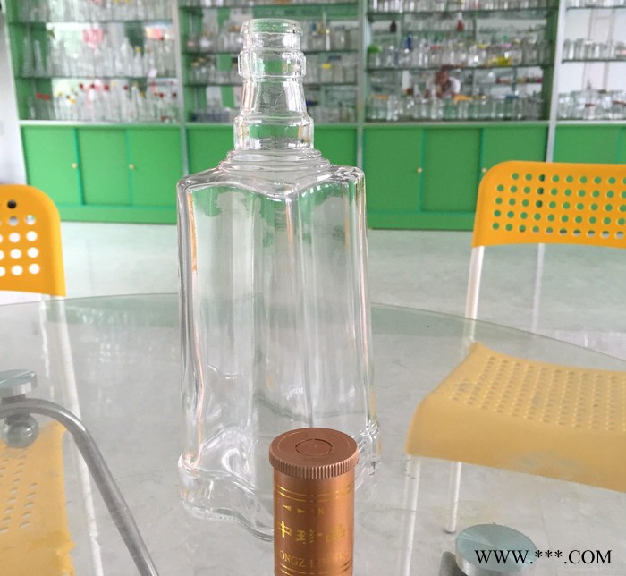 玻璃瓶生产销售各款 **玻璃白酒瓶 500ml 量大从优图2