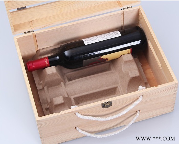 厂家直供玉蒂红酒托酒垫 纸浆酒托 3瓶装上下红酒托盘 6瓶平铺红酒纸托 防震防破碎酒瓶包装礼品包装内衬托图6