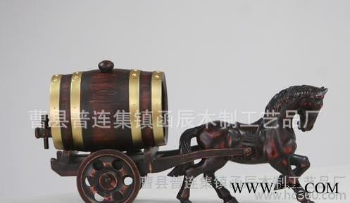 橡木马拉车酒桶 **木质红酒桶 酒桶定做 3L橡木红酒桶图2