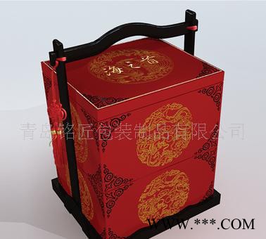 包装盒加工/红酒包装盒/红酒皮盒/松木酒盒/海参盒/图3