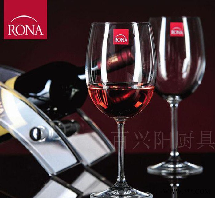 RONA捷克进口高脚红酒杯 进口波尔多水晶红酒杯2570 透图2