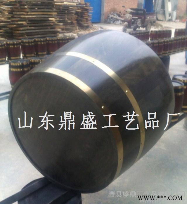 225L装饰酒桶酒窖专用红酒木桶橡木桶定做红酒装饰桶批发橡木酒桶图1