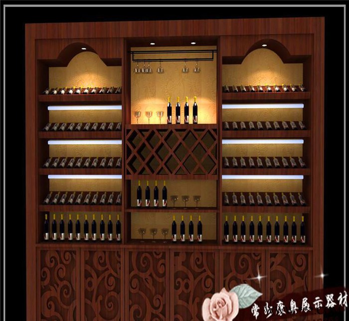 专业生产 各类**展示柜 白酒展柜 红酒展柜 厂家设计图2