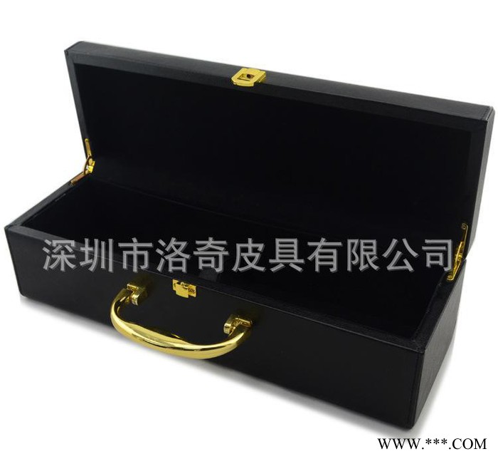 深圳工厂 高端定制 包装盒 酒盒 红酒礼盒 红酒包装盒 皮质图1