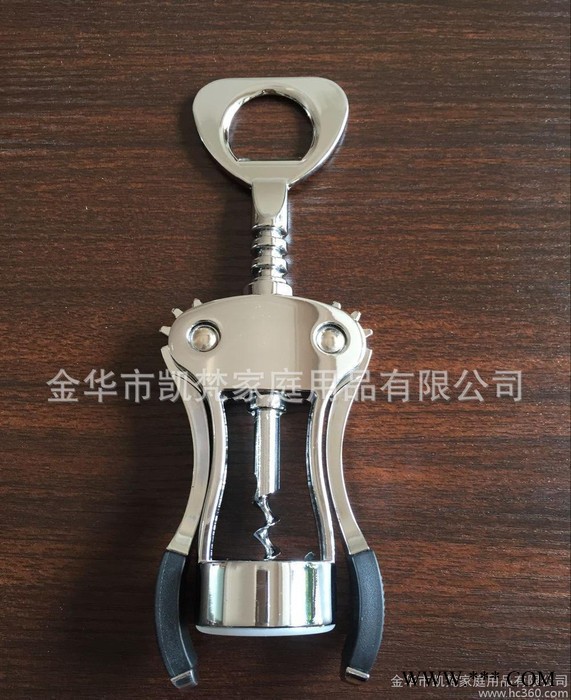 天使型翼形翅膀简易红酒开瓶器，创意不锈钢红酒开瓶器图3