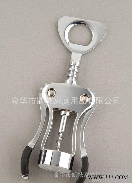 天使型翼形翅膀简易红酒开瓶器，创意不锈钢红酒开瓶器图2