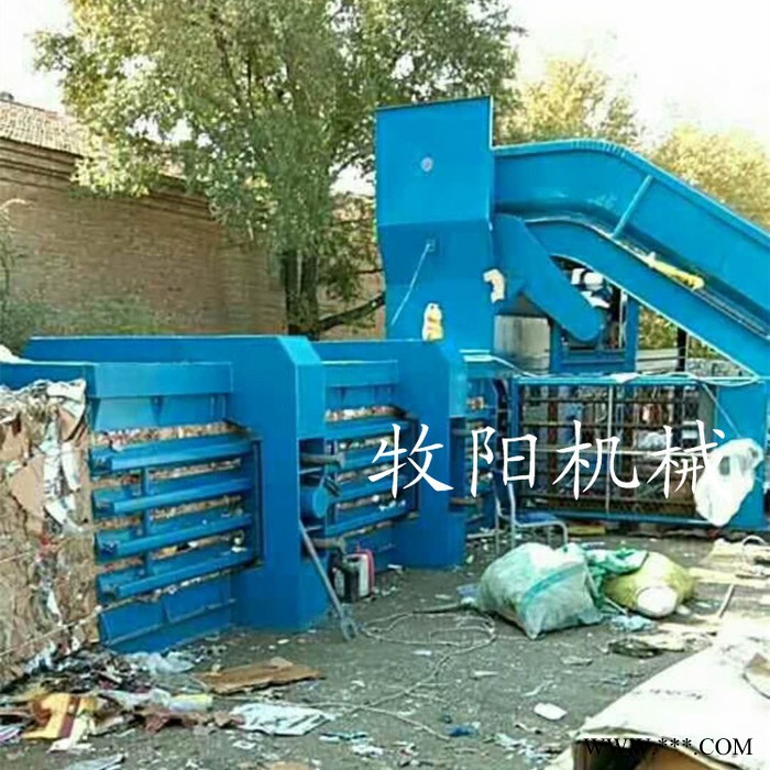 小型卧式液压打包机 塑料薄膜液压打捆机 啤酒花卧式液压打包机图6