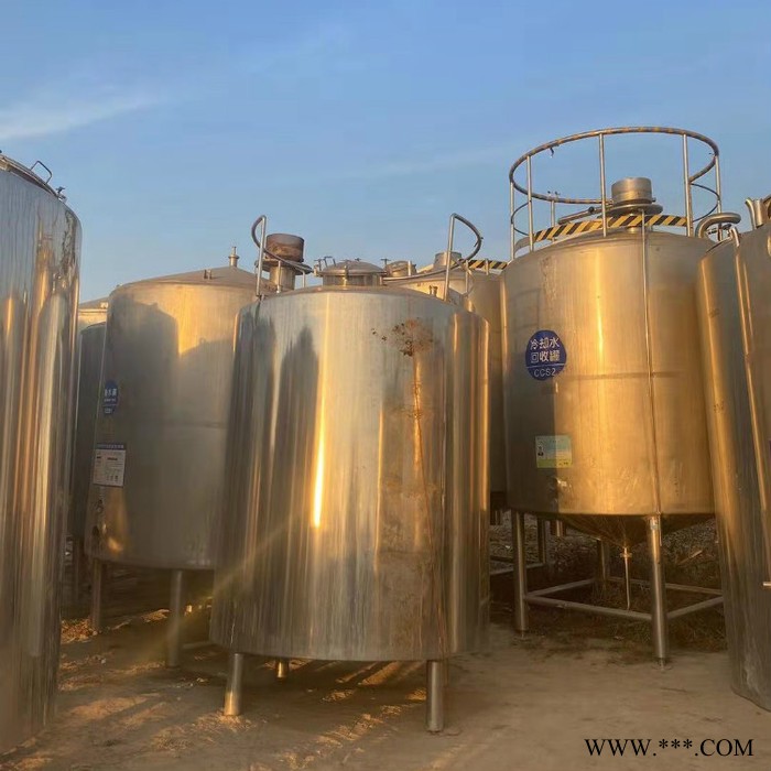 啤酒发酵罐 二手制药不锈钢储罐 二手304不锈钢储罐 化工储水罐图6